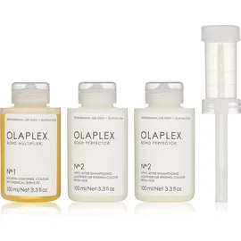 Olaplex No.1 Bond Multiplier 100 ml + No.2 Bond Perfector 2 x 100 ml Geschenkset