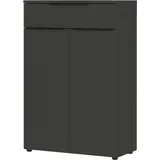 bümö Space Aktenschrank 2,5 Ordnerhöhen 80 x 40 x 120 grau