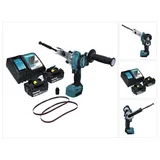 Makita DBS 180 RM Akku Bandfeile 18 V 9 x 533 mm Brushless + 2x Akku 4,0 Ah + Ladegerät