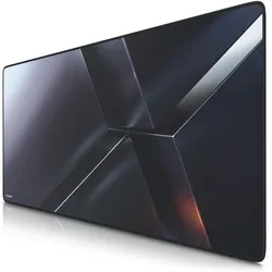 Titanwolf Gaming Mauspad, 900 x 400mm XXL Mousepad, verbessert Präzision & Geschwindigkeit, X Motiv