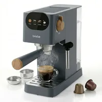 Briebe Nordic Kaffeemaschine EC1180GRY Grau