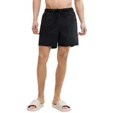 Jack & Jones PlusSize Badeshorts JPSTMAUI WAVE LOGO Schwarz 6XL