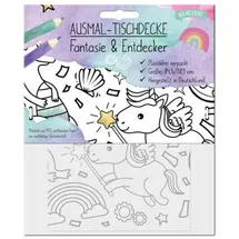 Mal Mich Bunt - Ausmal Tischdecke Fantasie & Entdecker