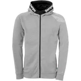 Kempa Core 26 Kapuzenjacke Herren 213 dark grau melange XXL