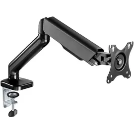 goobay Monitorhalterung mit Gasdruckfeder für Monitore zwischen 17 und 32 Zoll Schwarz