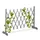 Relaxdays Rankgitter 73 x 28 x 23 cm Grau
