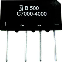 DIOTEC B80C5000A Brückengleichrichter SIL-4 160 V 5 A Einphasig