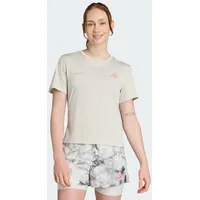 Adidas Own The Run Melange T-Shirt grau