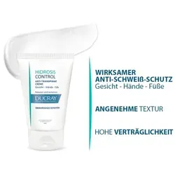 DUCRAY HIDROSIS CONTROL Gesicht/Hand- u.Fußcreme 50 ml