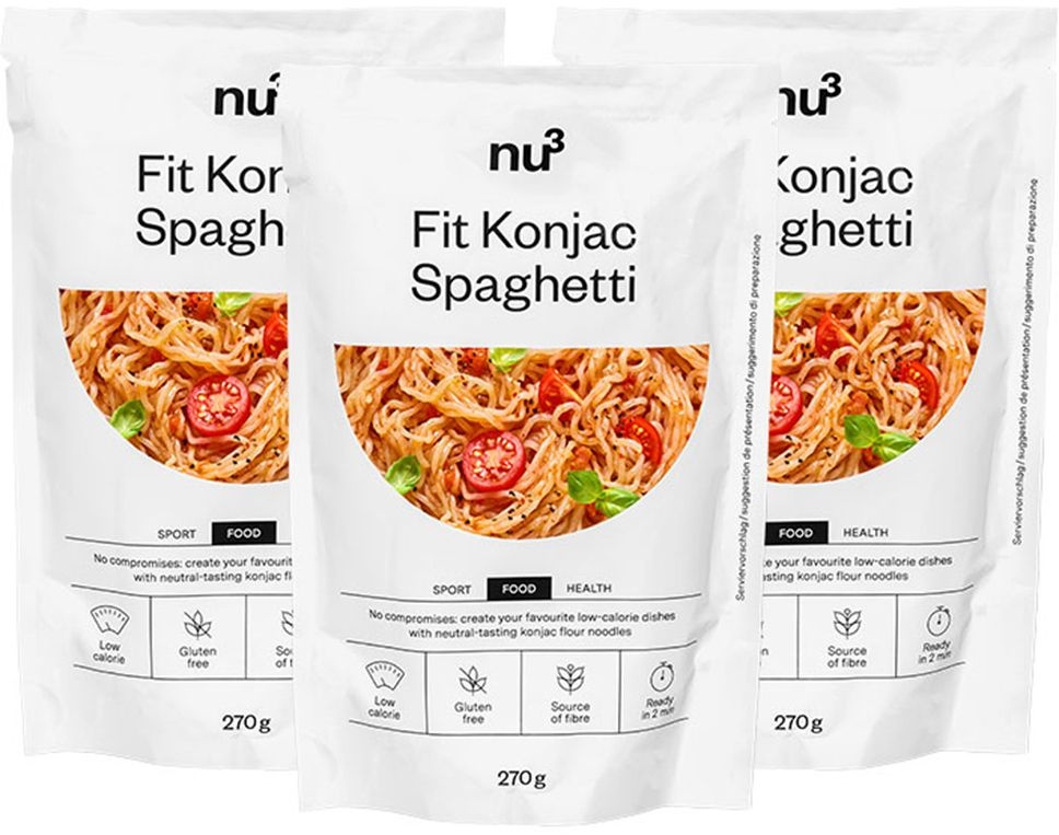 nu3 Fit Konjac Spaghetti 3x270 g Autre