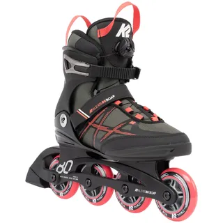 Skates Damen Inline Skates Alexis 80 BOA, Grey - Coral, 30G0317.1.1.070