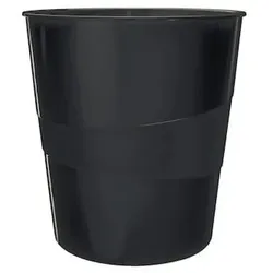 Papierkorb Recycle, 15l schwarz, 53280095, 100% recycelbar
