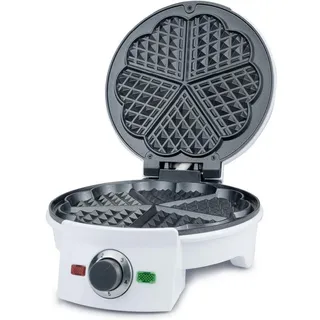 KORONA 41007 1000W Antihaftbeschichtete Waffelplatten, weiß