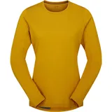 Rab Damen Cinder Crimp Longsleeve (Größe XS, gelb)