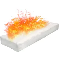 ZYNCUE Bio-Fasern Schwamm für Bioethanol Kamin, 1 Stück, 30 x 10 x 1 cm, Bio-Fasern, Schwamm für Ethanol, Kamin, Innen-Gel, für Brenner, Kamin, Feuer, Bio-Feuer