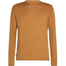 Icebreaker 150 MerinoFine Ace LS Herren Funktionsshirt Braun XL
