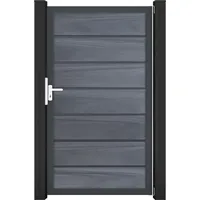 GROJA Solid Grande Premium Tor Sondermaß max. 150x180cm Anthrazitrahmen Bi-Color co-extrudiert