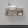Duravit D-Neo Compact 80x48cm, ba m, 1 F, 1 Konsolenpl., wandhängend