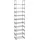 Songmics Schuhregal 45 x 174 x 30 cm offen grau