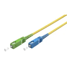goobay 59664 20 m FTTH OS2 Yellow, (Simplex)