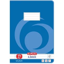 herlitz Schulheft A4 80g/qm Lineatur 27