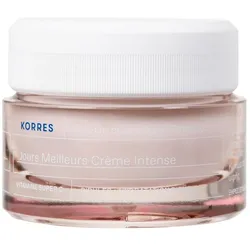 KORRES Intensiv Feuchtigkeitsspendende Creme für strahlenden Teint - trockene Haut Anti-Aging Pflege 40 ml 