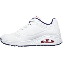 SKECHERS Uno - Stand On Air Weiß / Navy 36