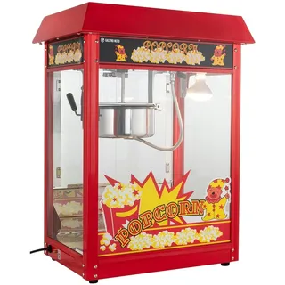 GastroHero Popcornmaschine ECO – 5 kg/h Leistung, 1 Kessel, langlebiges Edelstahlgehäuse