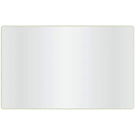 Loevschall Refine Wandspiegel rechteckig – eleganter Designspiegel mit edlem", gold (goldfarben), B:75cm H:120cm T:1,5cm, Spiegelglas, Spiegel, Rahmen in vielen Größen & Farben für Bad, Flur & Schlafzimmer & | Minimalistischer & Stilvoller Spiegel aus