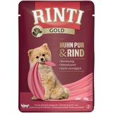 Rinti Gold Huhn Pur & Rind 10 x 100 g