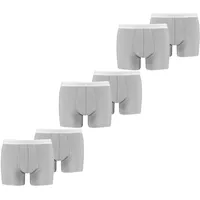 HEAD Herren Boxershort Basic Boxer Unterwäsche Baumwolle - 4er 6er 8er Multipack in S 6er Pack