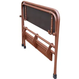 MÜBA Klappbock Stahl 100 x 25 x 70 cm braun