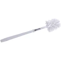 BawiTec 25 Stück WC-Büsten Kunststoff weiß 36,5cm ppn Toilettenbürste