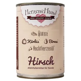 HerzensHund Hirsch mit Bio Quinoa 12 x 400 g