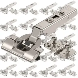 vasalat BLUM CLIP top Scharniere 110° - 50 Stück - Scharnier INSERTA mit Platte + Montagehilfe