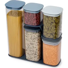 Joseph Joseph Podium blau 5-teiliges Set 0,5 l, 1,3 l, 1,9 l, 0,9 l