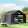 Outsunny Garagenzelt 300 x 300 x 210 cm wasserdicht Silber