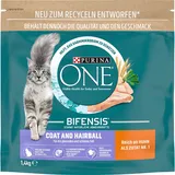 Purina One Coat & Hairball Huhn 3 x 1,4 kg