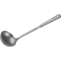 APS 75924 Suppenkelle -CLASSIC- Ø 9 cm, Griff: 24 cm, 18/0 Edelstahl, 0,1 Liter vintage Look