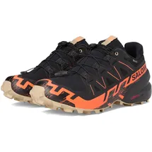 Salomon Speedcross 6 Gore-Tex Herren Black/Shocking Orange/White Pepper 47 1/3