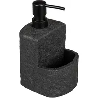 Wenko Seifenspender Festival 54667100 schwarz Beton 380,0 ml