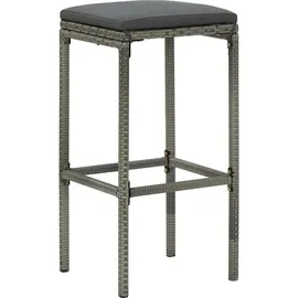 vidaXL Gartenbar-Set 7-tlg. Grau