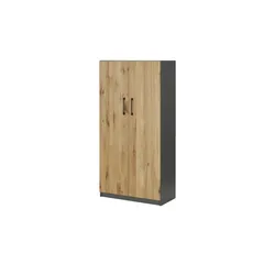 Aktenschrank  SOLIDLine , grau , Maße (cm): B: 80 H: 159,8 T: 40