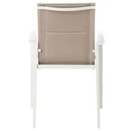 Dehner Palermo Stapelstuhl 56,5 x 67 x 91,5 cm weiß