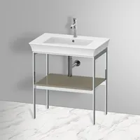Duravit White Tulip Metallkonsole mit Ablage, WT45400H2H2