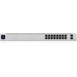 UBIQUITI networks Ubiquiti UniFi Switch USW-16-POE - Switch - Managed - 16 Gigabit-Ethernet-Ports und (2) Gigabit-SFP-Ports