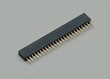 BKL Electronic Buchsenleiste (Standard) Anzahl Reihen: 1 Polzahl je Reihe: 5 101, Elektronikkabel + Stecker, Schwarz
