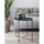 House Nordic Beistelltisch Bastia, (DH 47x50 cm, rund, Schwarz,