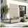 casa.pro Aaskis 190 x 82 x 38 cm Beige