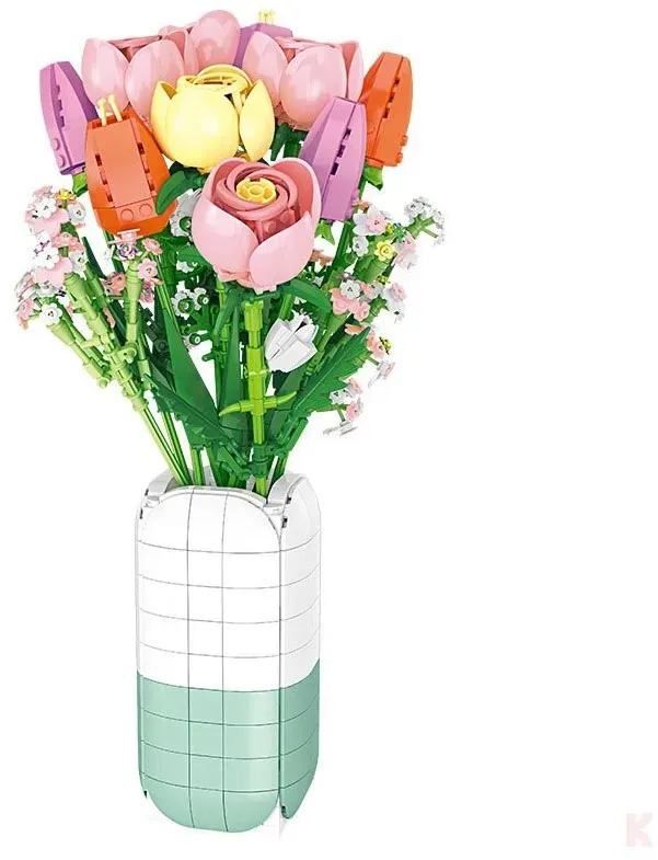 Jie Star JJ9065 Rosen Tulpen Strauß